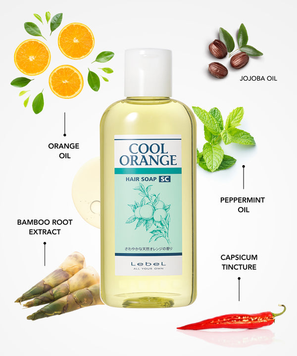 Cool orange shampoo SC - Exclusive Cosmetics - exc-beauty.com