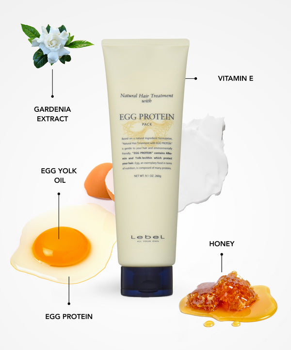 Natural Hair Egg protein Hair treatment - Exclusive Cosmetics - exc-beauty.com