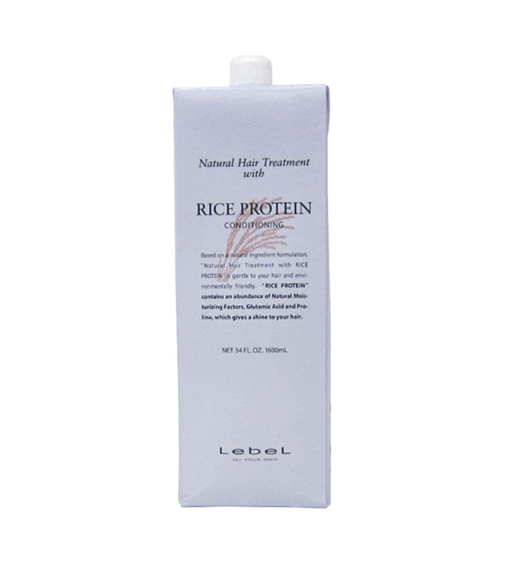 Lebel Natural Hair Rice protein Hair treatment Exclusive Cosmetics - exc-beauty.com