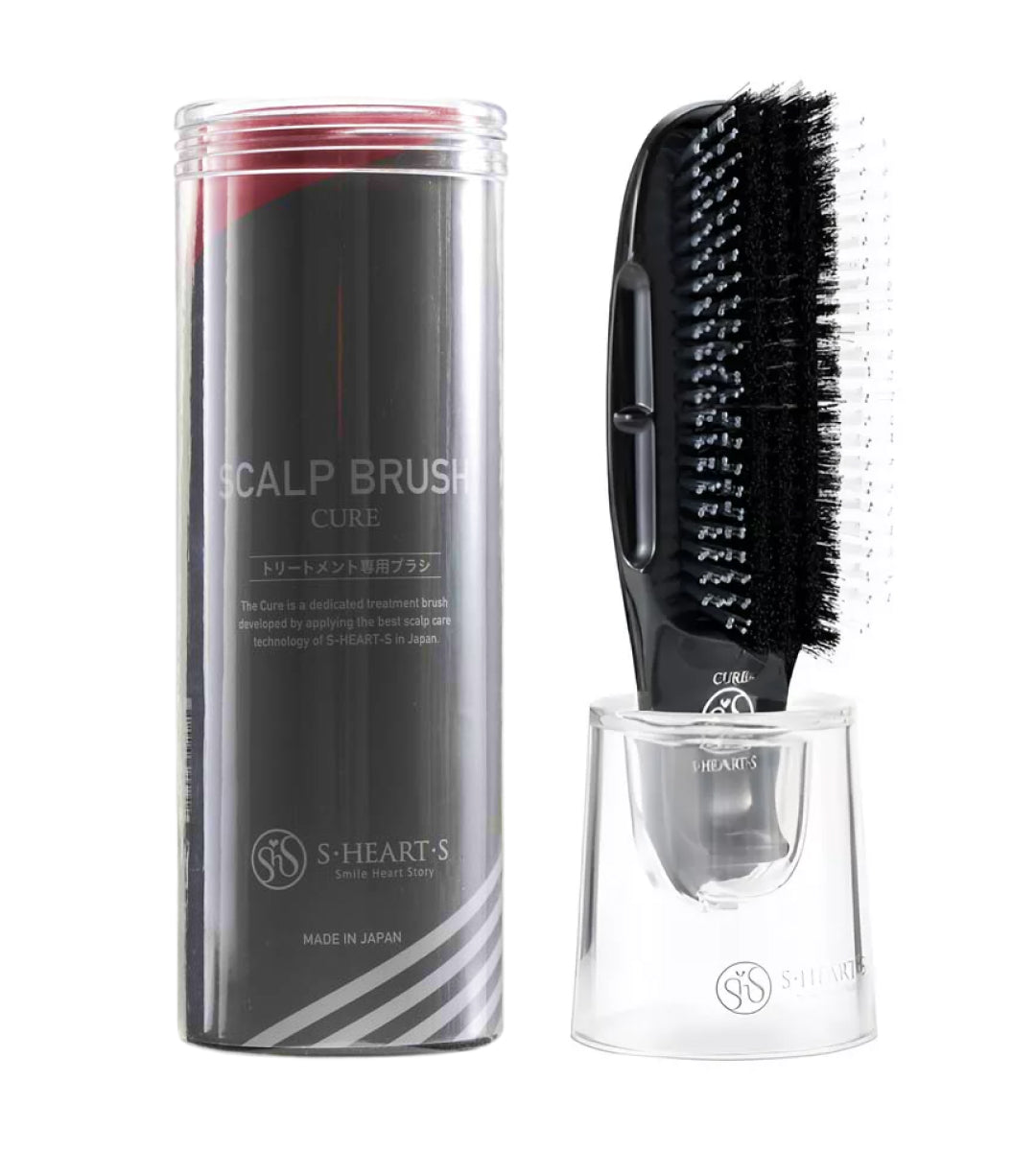 S.HEART.S スカルプブラシ CURE S-HEART-S-Scalp-Brush-CURE-