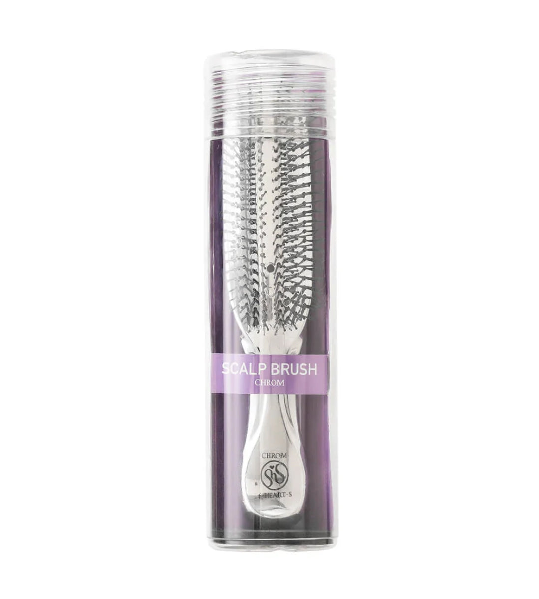 S-HEART-S-Scalp-Brush-Chrom-