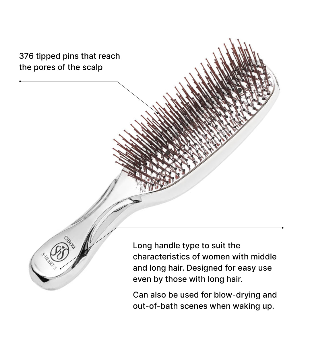 S-HEART-S-Scalp-Brush-Chrom-