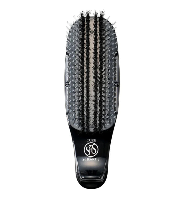 S-HEART-S Scalp Brush CURE BLACK - Exclusive Cosmetics - exc-beauty.com