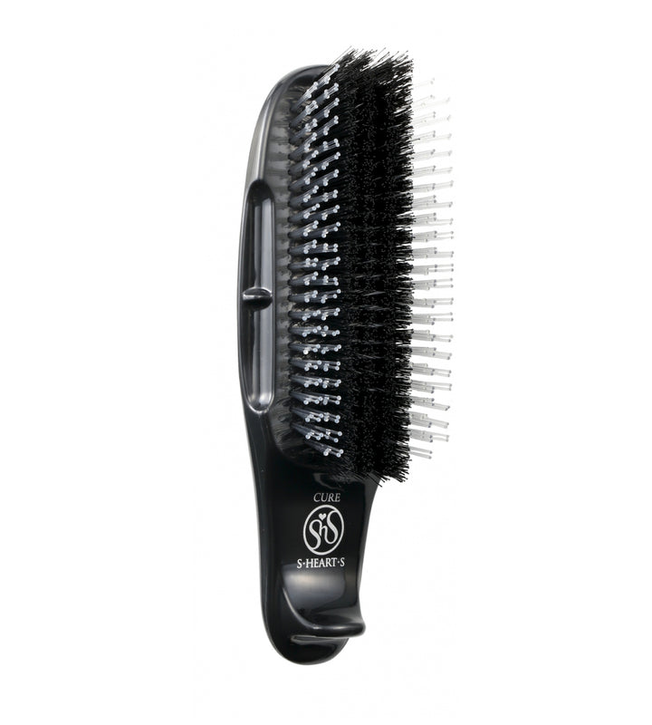 S-HEART-S Scalp Brush CURE BLACK - Exclusive Cosmetics - exc-beauty.com