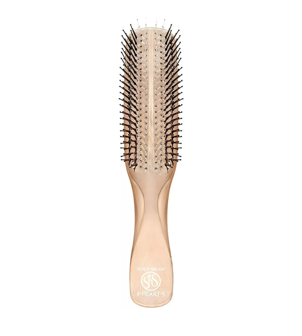 S-HEART-S Scalp Brush World Long Pink Gold