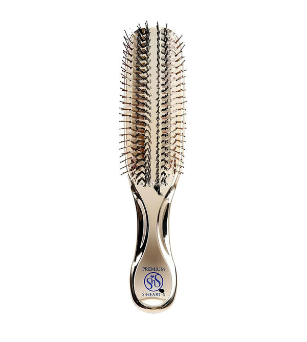 S-HEART-S Scalp Brush World Premium Long Gold